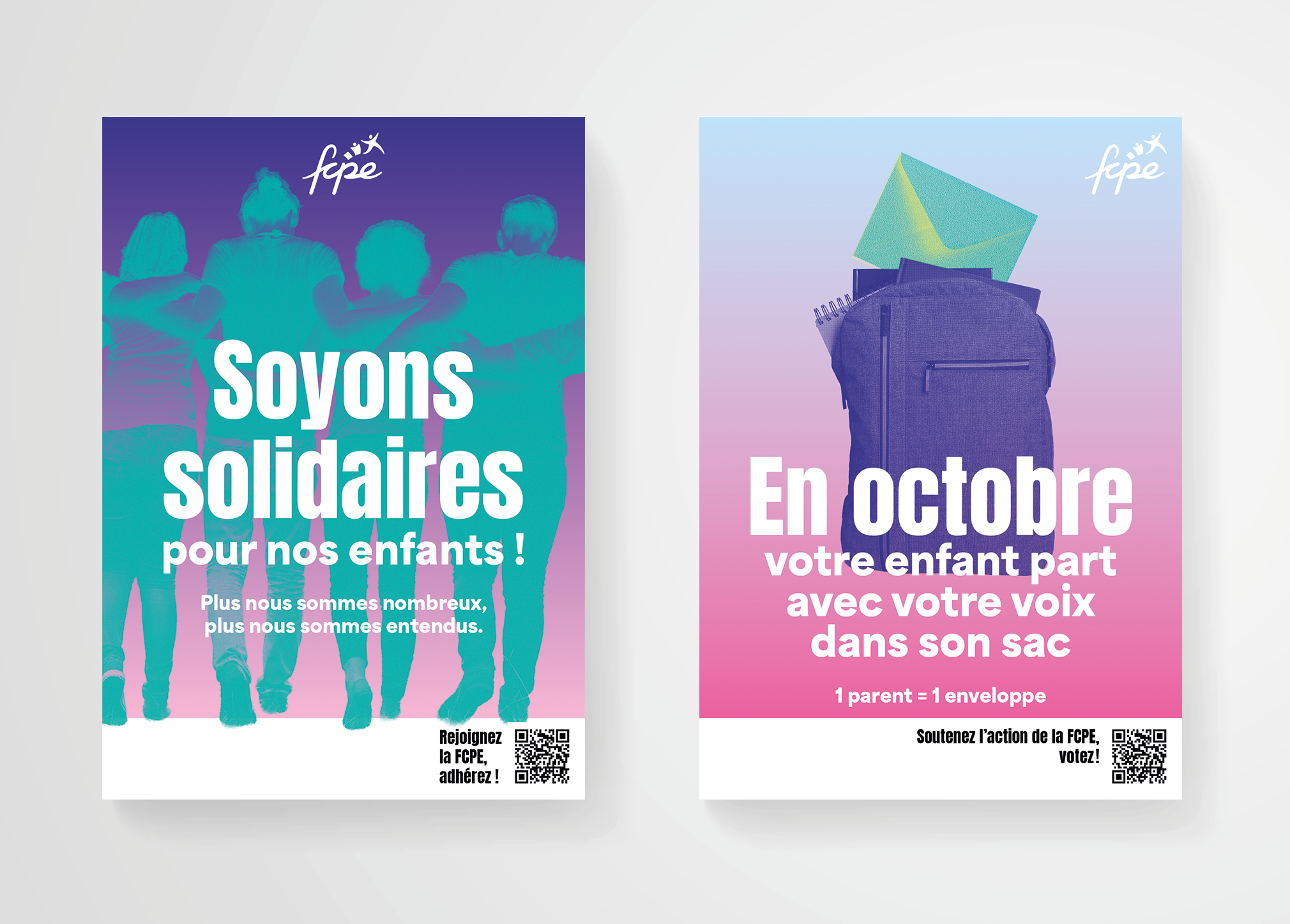 Deux nouvelles affiches FCPE