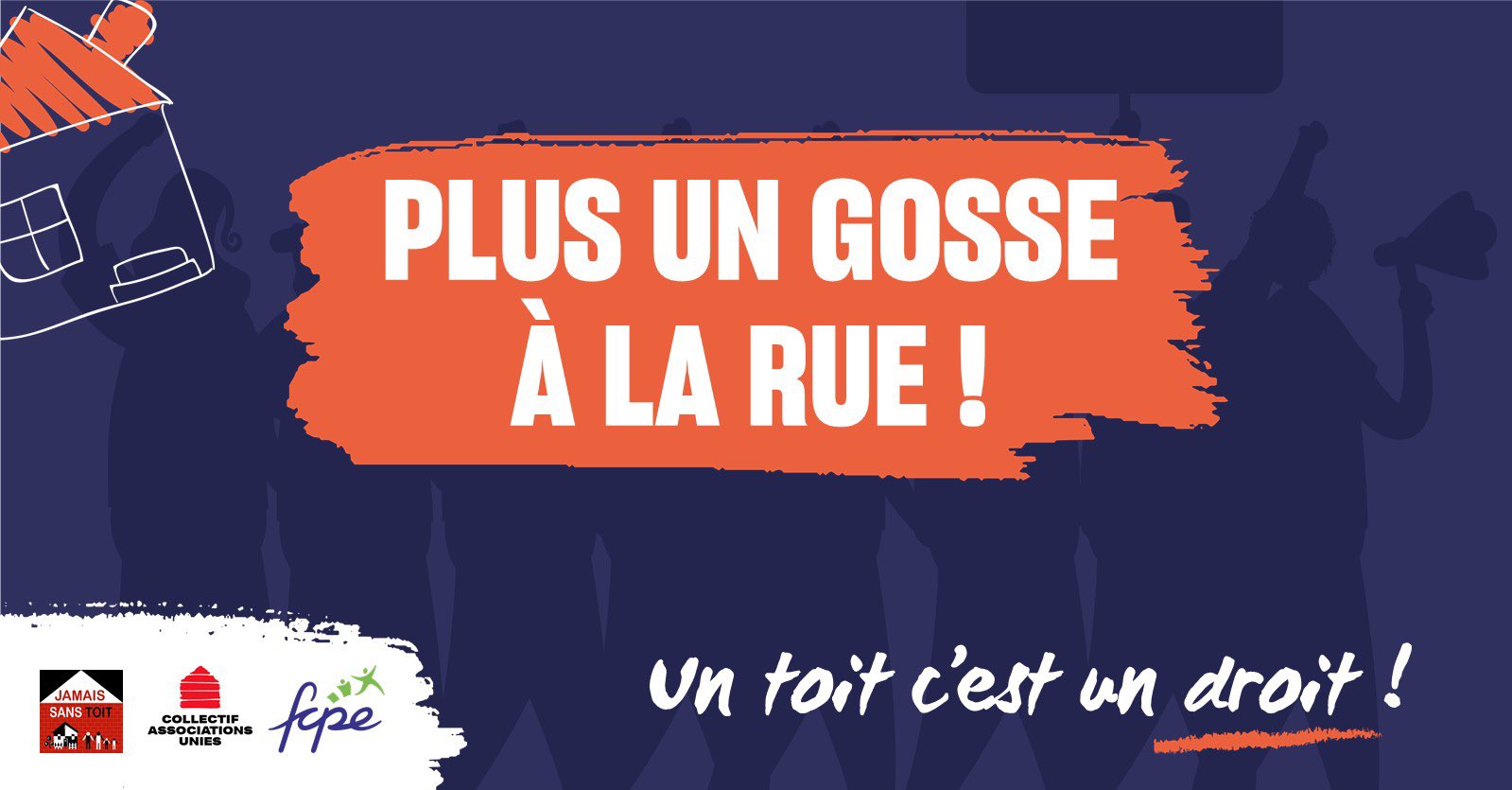 Plus un gosse à la rue !