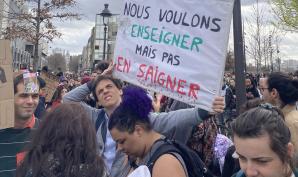Manifestation à Paris le 23 mars 2023